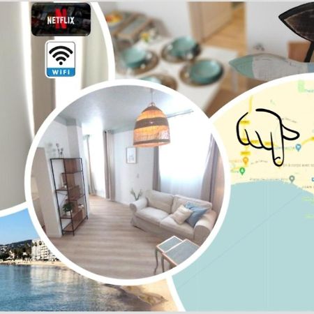 Plage & Confort 3 Pieces Parking Clim Et Wifi Antibes Zewnętrze zdjęcie